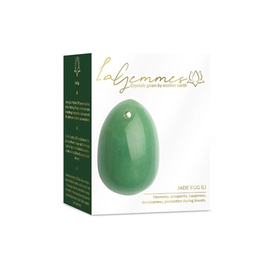 Kulka gejszy - La Gemmes Yoni Egg Jade L